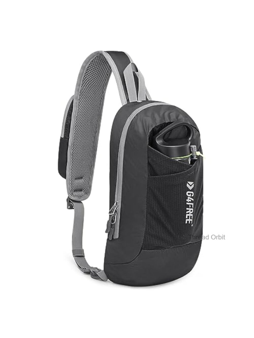 G4Free Sling Bag RFID Blocking Crossbody Backpack Travel Hiking Daypack Nylon